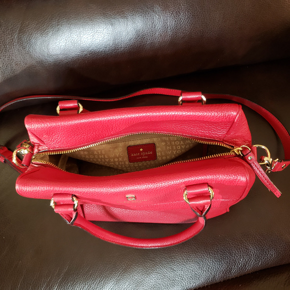 NEW Kate Spade Pebble Leather Satchel/Crossbody - Picture 3 of 8